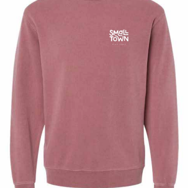 Small Town Play Café Embroidered Sweatshirt