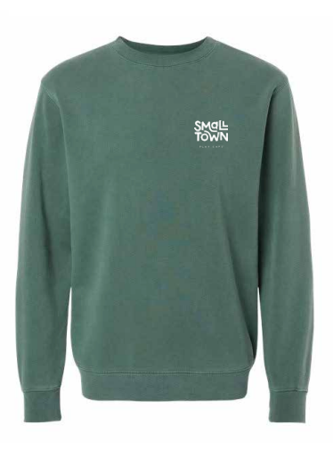 Small Town Play Café Embroidered Sweatshirt