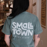 Small Town Play Café Screen Printed T-shirt