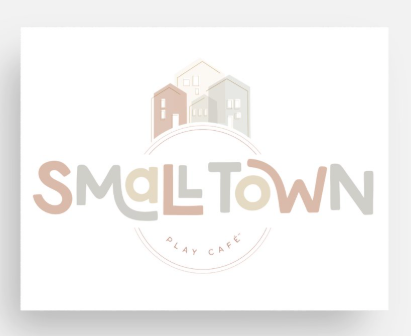 Small Town Post Card (for Gift Cards) with Envelope